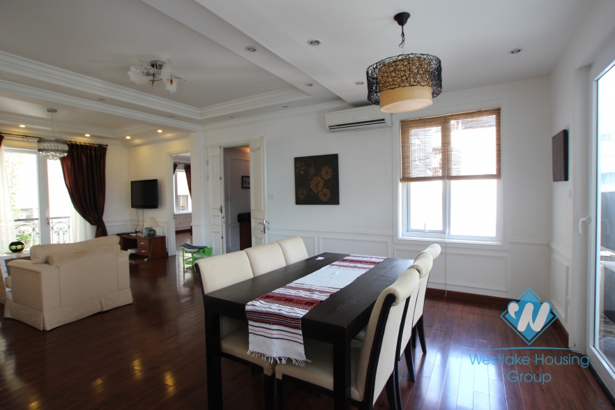 Nice 2 bedroom apartment for rent in Yen Phu village, Tay Ho district, Hanoi
